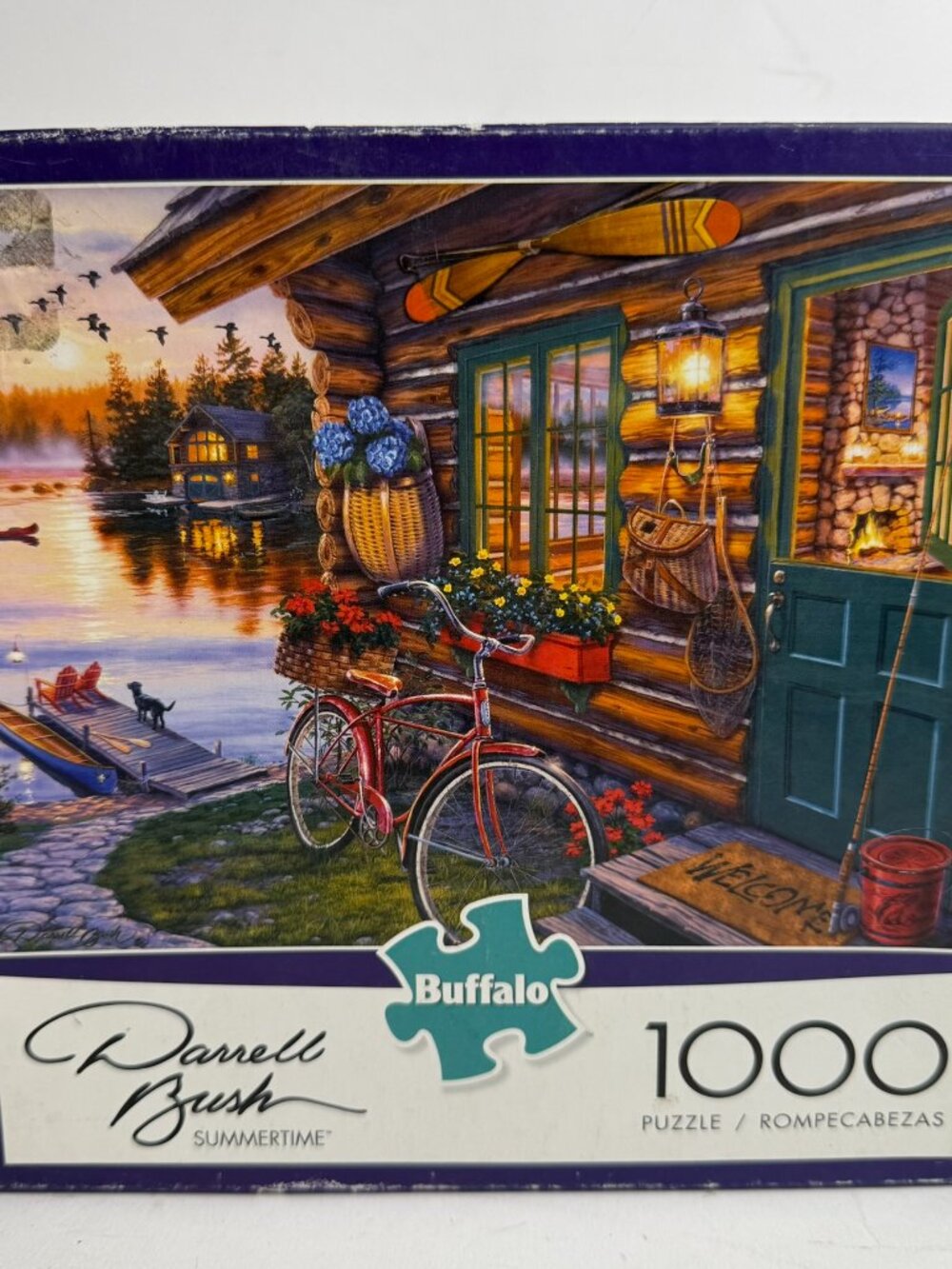 Buffalo Games Darrell Bush "Summertime" 1000 Piece Jigsaw Puzzle 26.75" x 19.75"